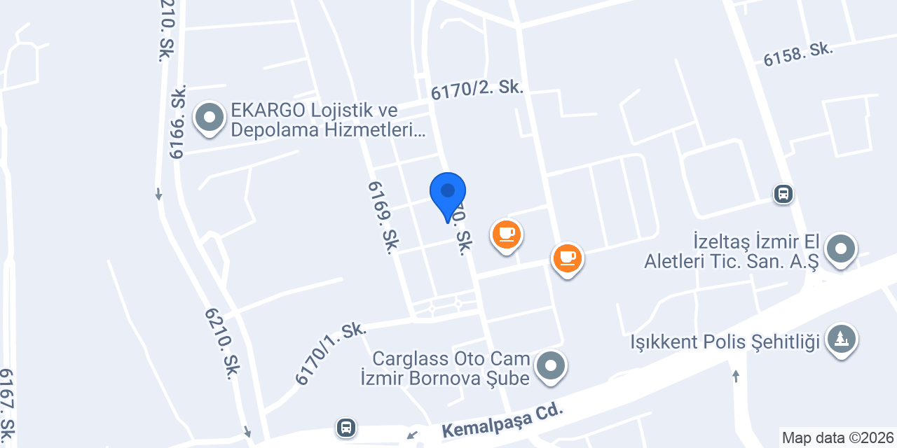 Cana Sirek Kırtasiye konumu