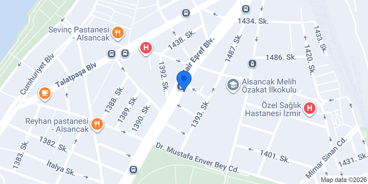 Dr Altunyurt Klinik konumu