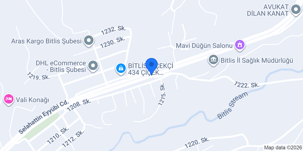 Leventoğlu fırını Bitlis konumu