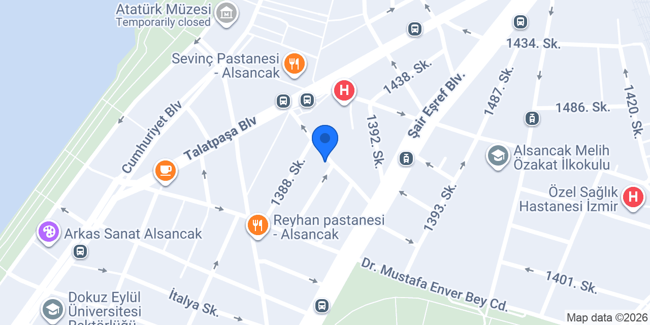 Hediye Terzi Atölyesi konumu