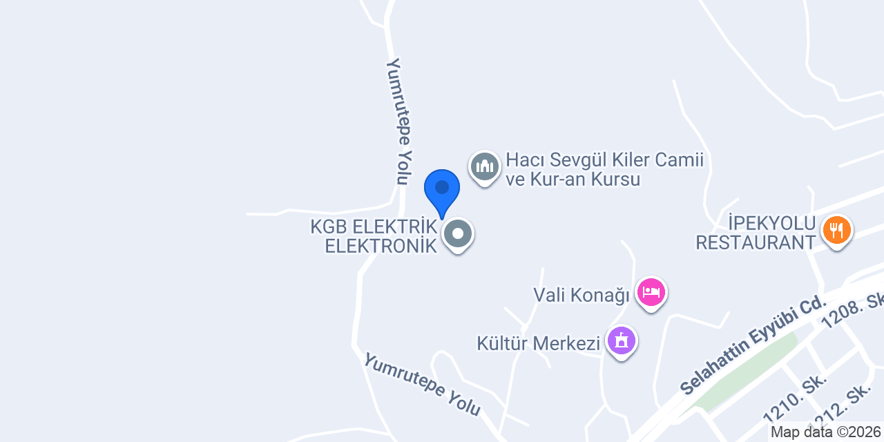 Vangölü Taksi Durağı konumu