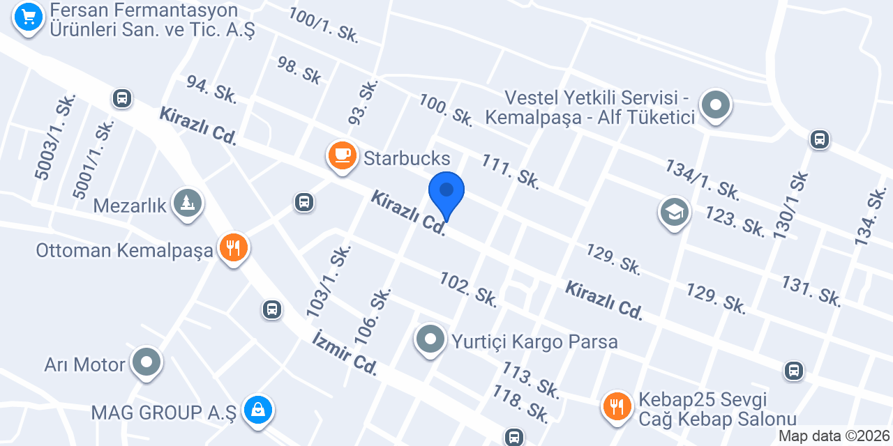 Profiterolcü Nilda Kemalpaşa konumu