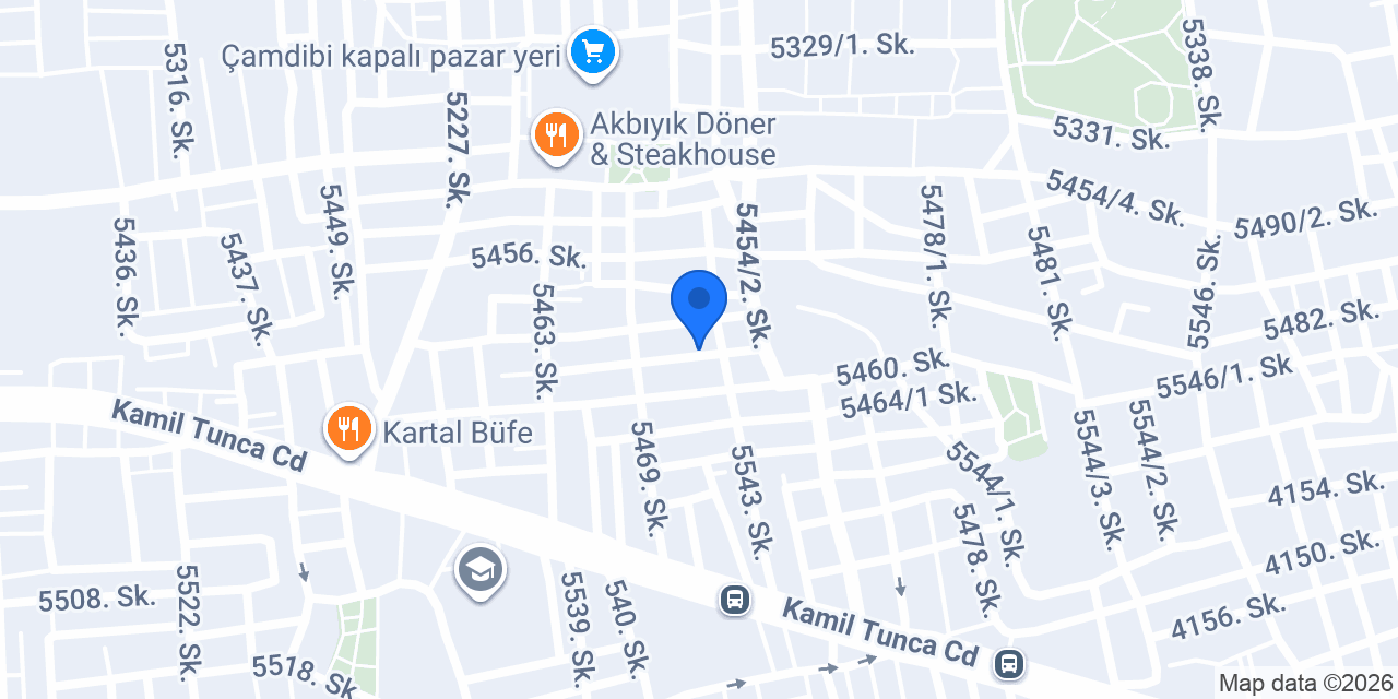 Yeka Tesisat konumu