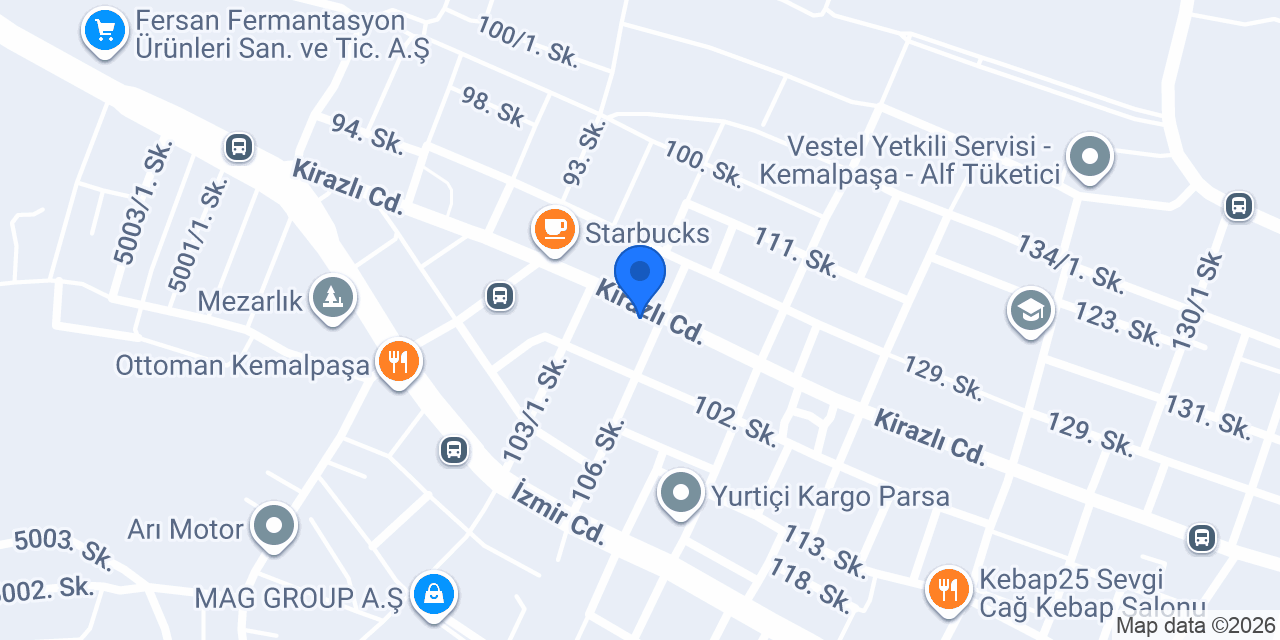 ÖZERİ UNLU MAMÜLLERİ konumu