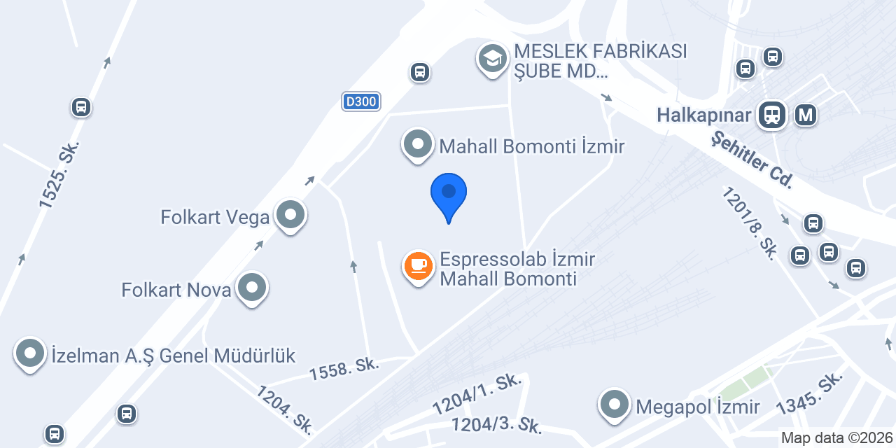 The Hunger İzmir Mahall Bomonti konumu
