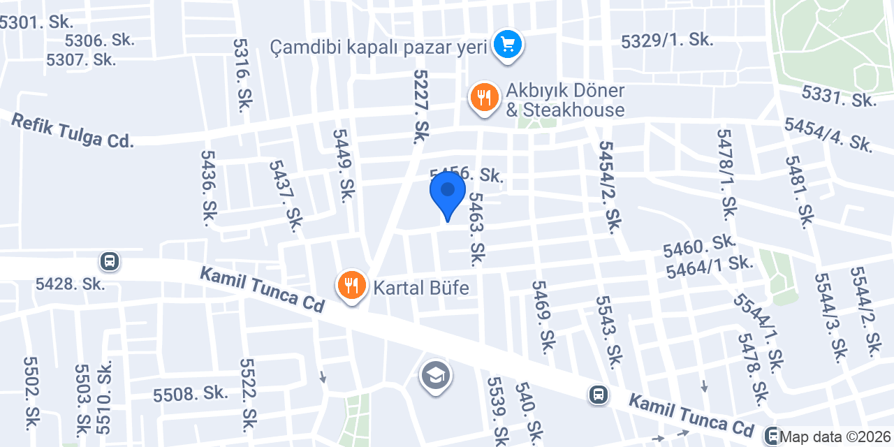 Eczane Çamdibi konumu