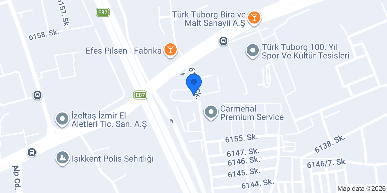 Elit Yemekçilik izmir konumu
