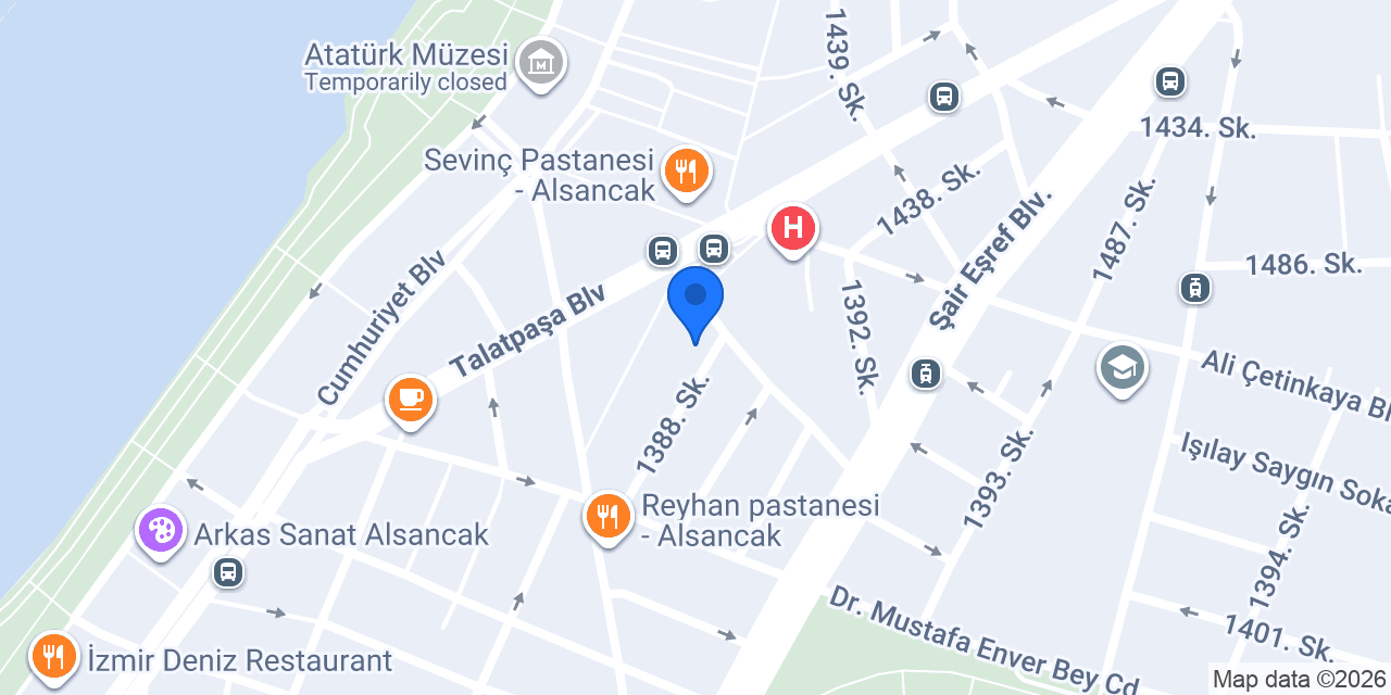 DT Mimarlık konumu