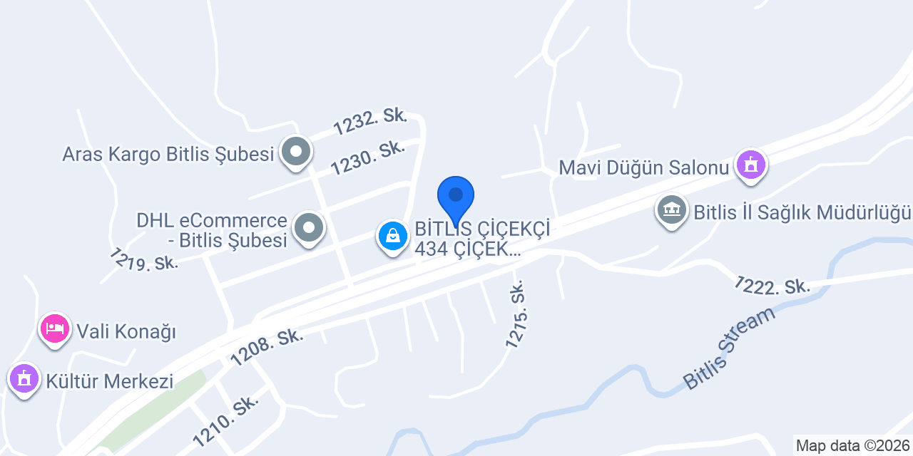 Bitlis İl Ambulans Servisi Başhekimliği konumu