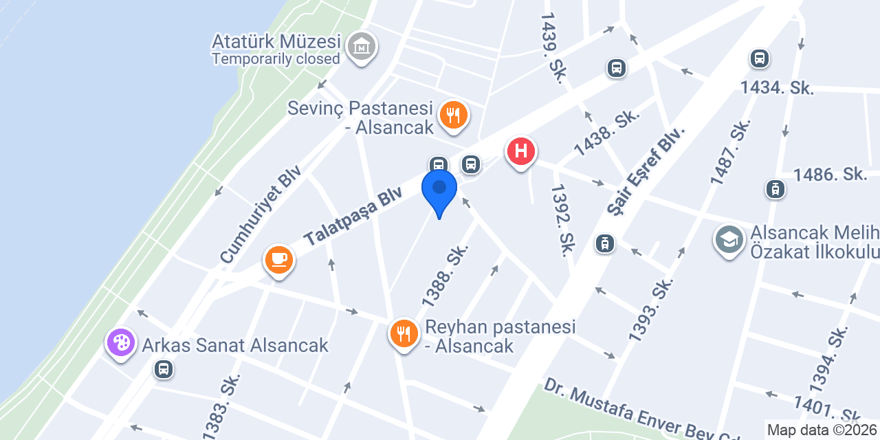 Özcan Hukuk Bürosu konumu