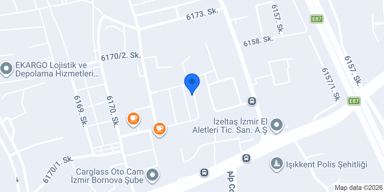 İzmir Yangın Söndürme (Alp Ege Yangın) konumu