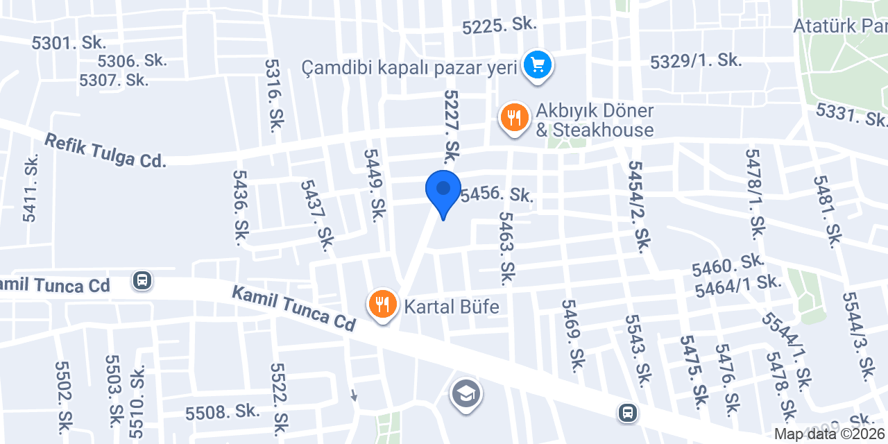Tülay Eczanesi konumu