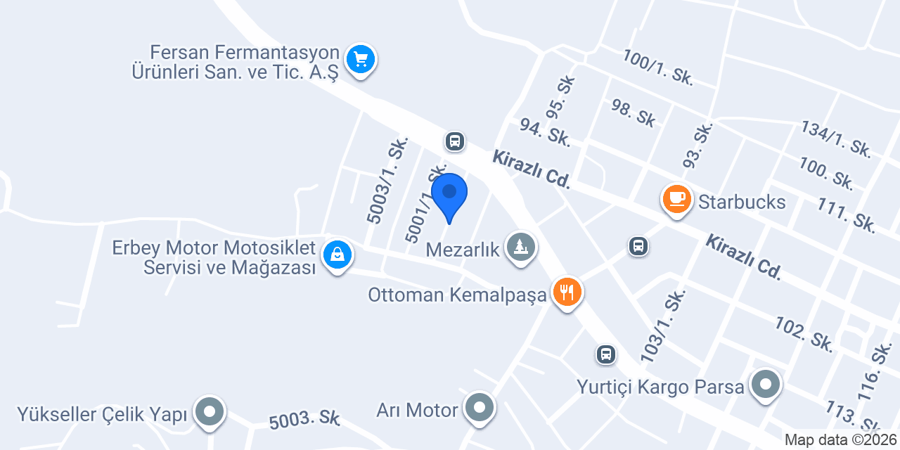 Uğur Oto konumu