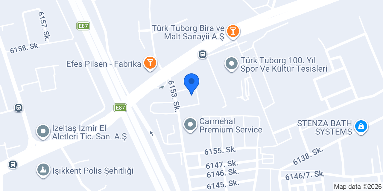 ISP KİMYA konumu