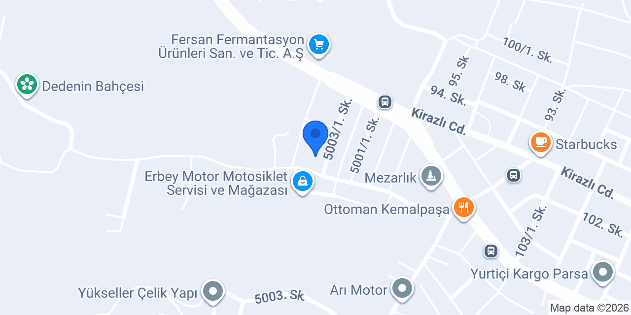 BGS Mekanik konumu