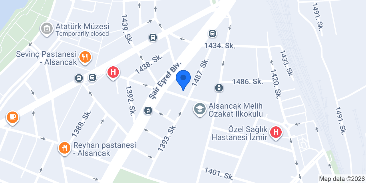 Jinekolog Operatör Dr. Levent Hiçyılmaz konumu