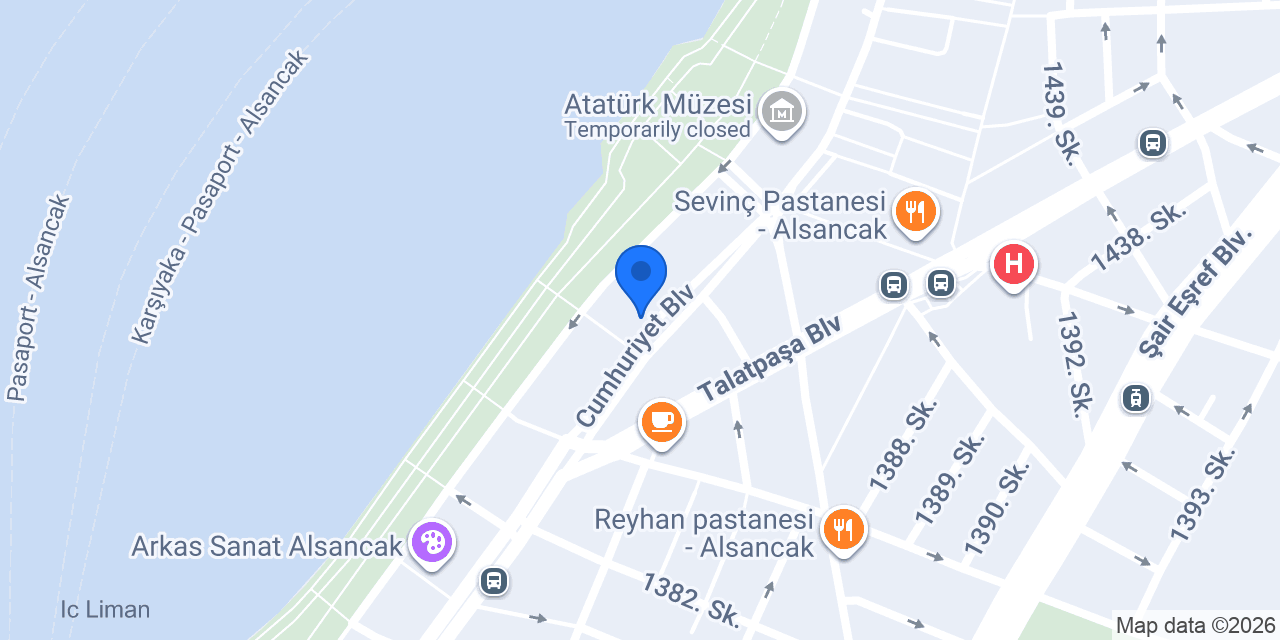 İzmir Cmr Tur konumu