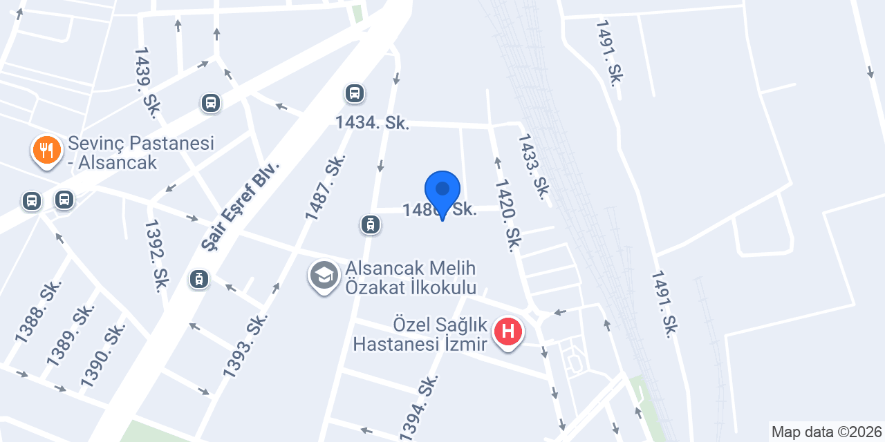 Volley Hotel İzmir konumu