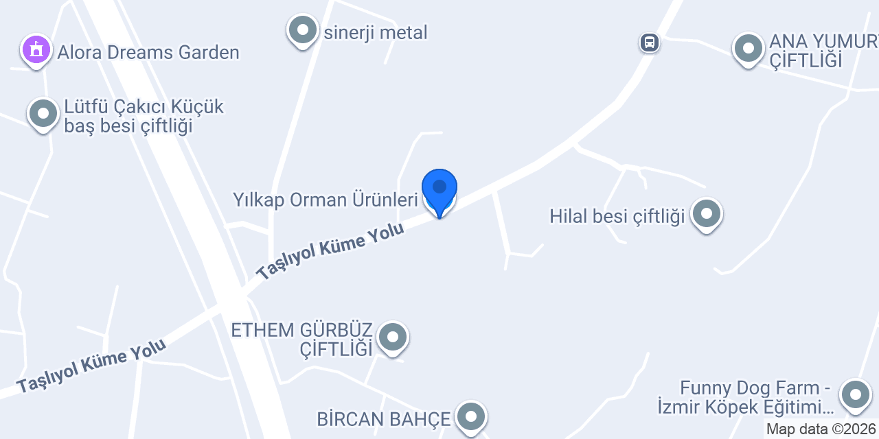 Yılkap Orman Ürünleri konumu