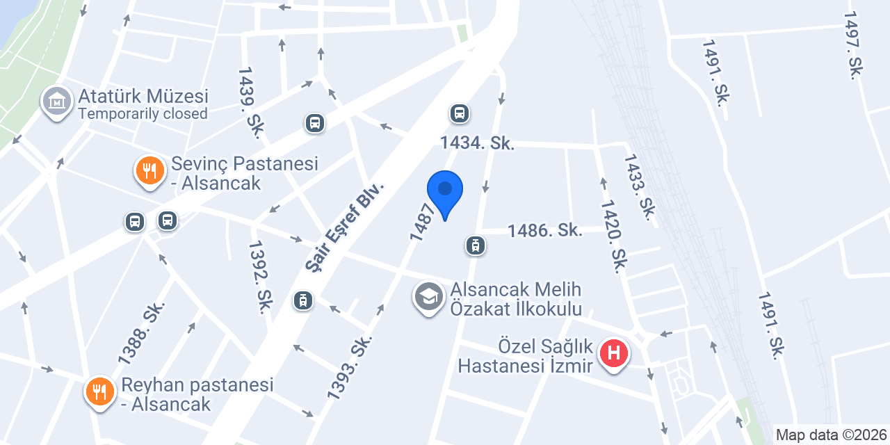 Naz Veteriner Kliniği konumu