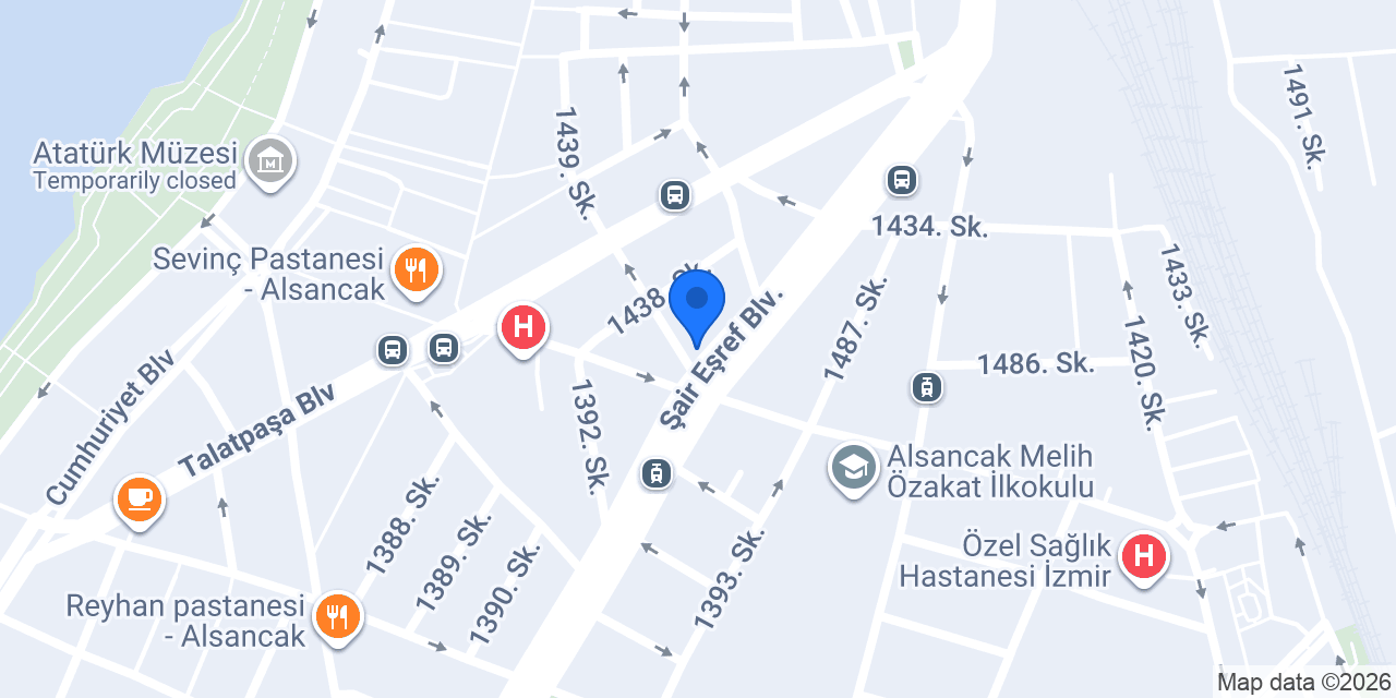 Op. Dr.Duygu Özkale Okyay konumu