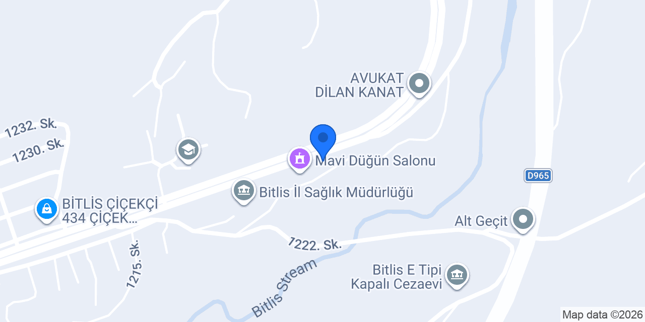 Bestvin Inşaat konumu