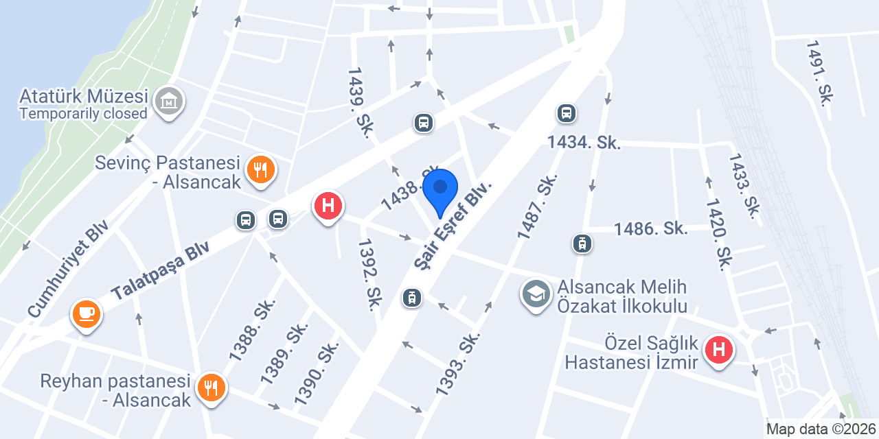 İzmir Genetik konumu