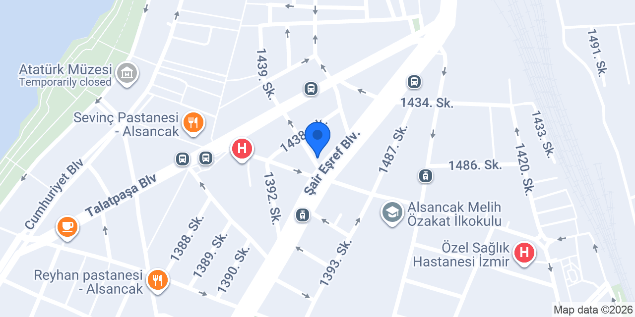 Kuaför Ümit konumu