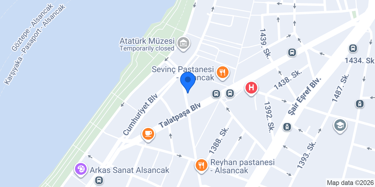Ege Kadın Doğum konumu