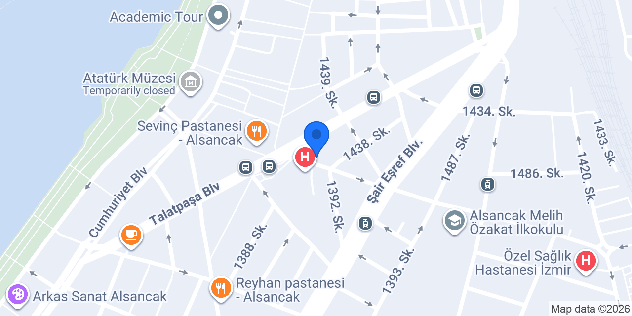Alsancak Optik konumu