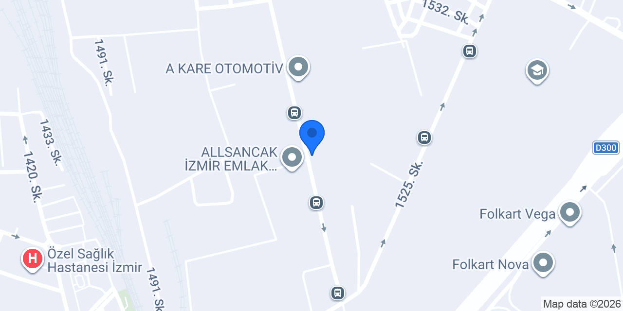 Kadeks Tekstil konumu