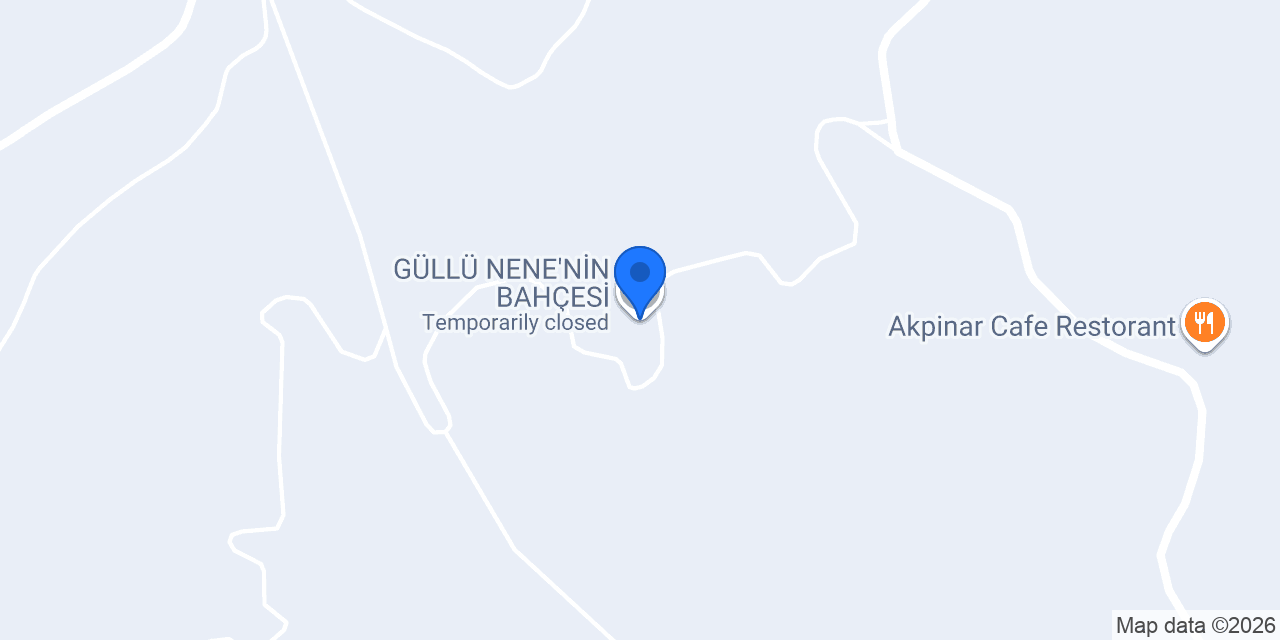 GÜLLÜ NENE’NİN BAHÇESİ konumu