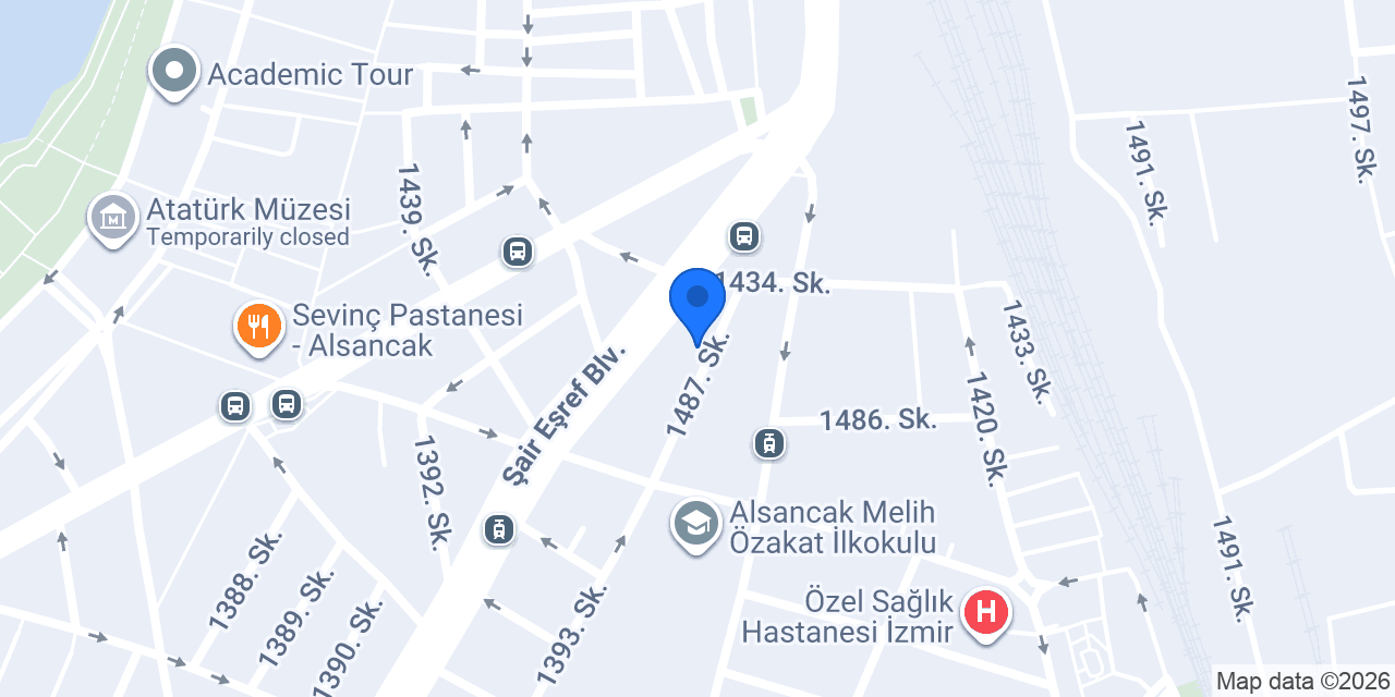 Doç. Dr. Çağdaş Öykü Meriç konumu