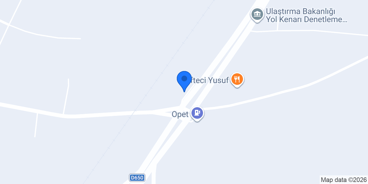 Petrol Ofisi konumu