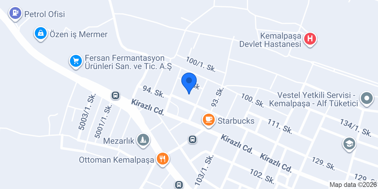 Dede Lojistik konumu