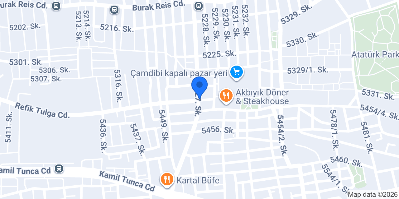 Akbıyık Et konumu