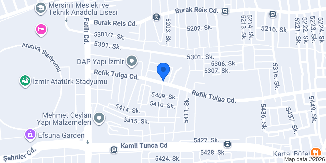 Cenk Mobilya Dekorasyon konumu