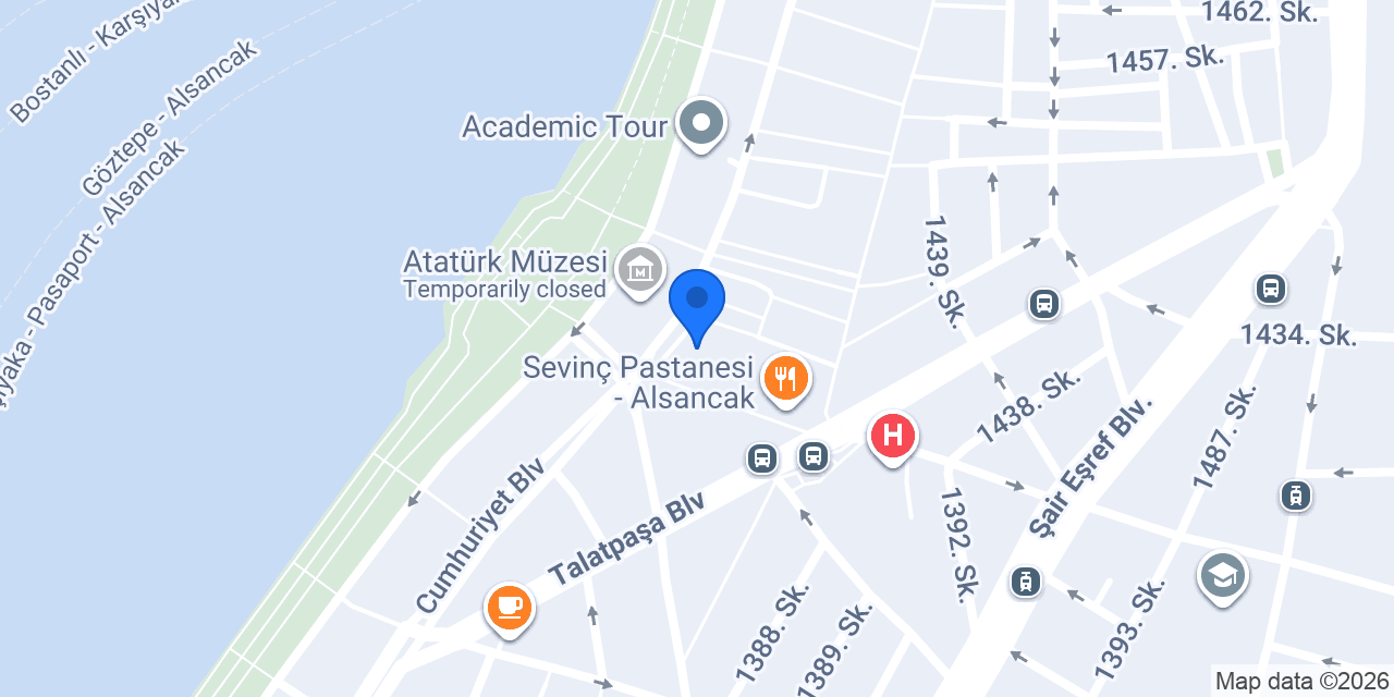 Opal Turizm konumu
