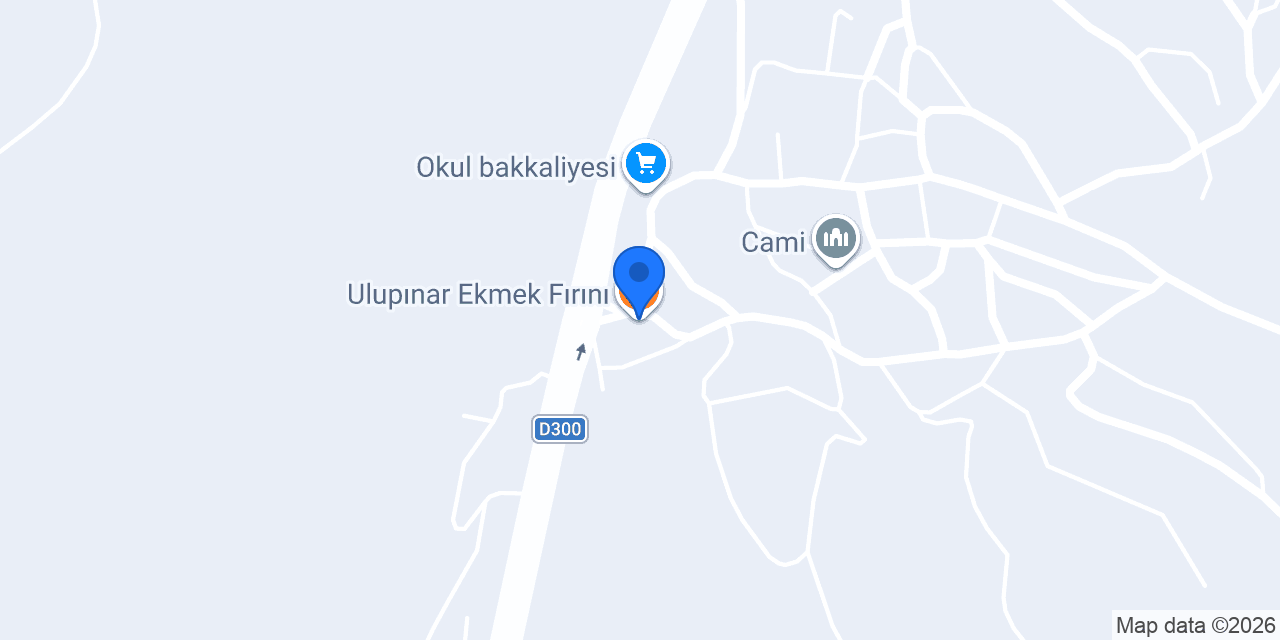 Ulupınar Ekmek Fırını konumu