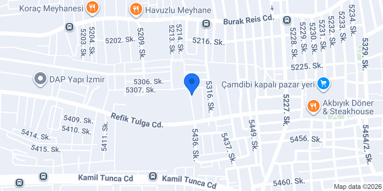 Bornova Canan Eczanesi konumu