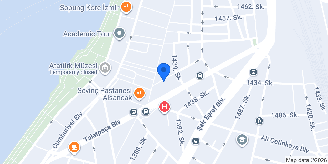 Halkbank Alsancak Şubesi konumu