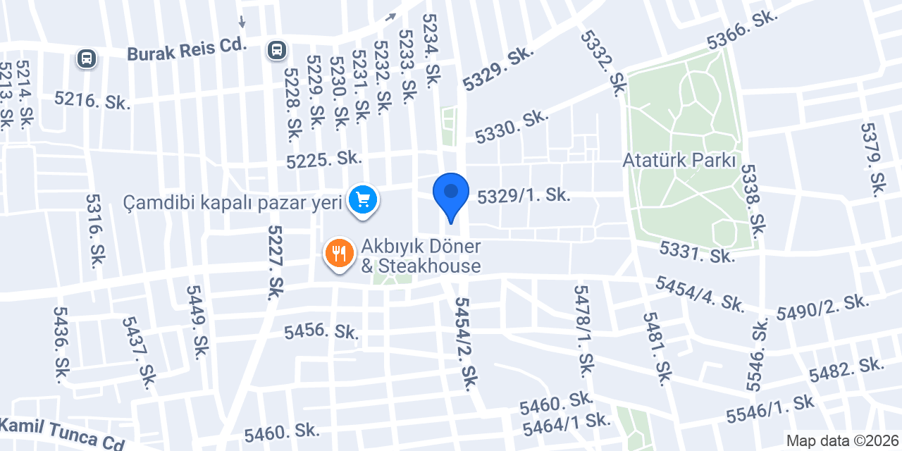 Yemek Evi konumu