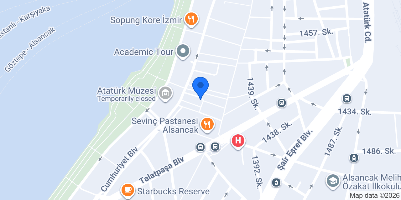 Mete Erkek Kuaförü konumu