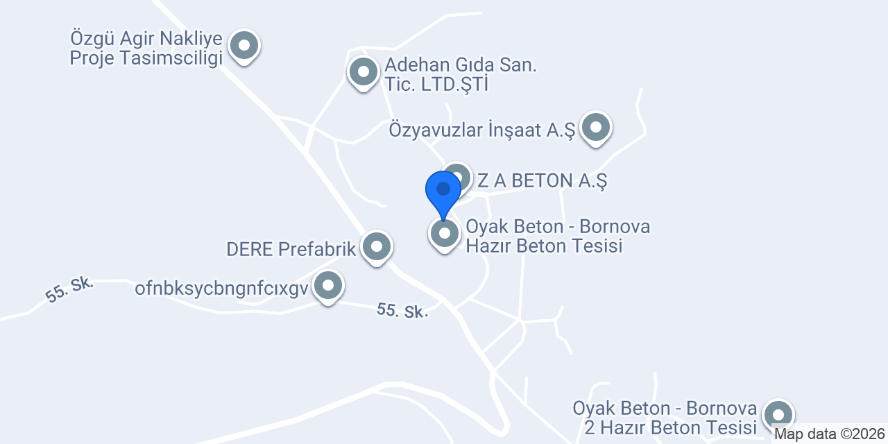 Yarbay Beton konumu