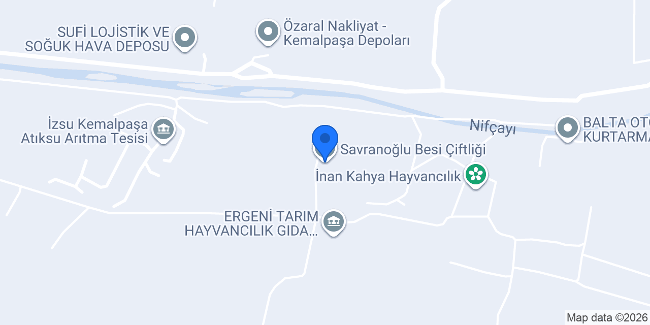 Savranoğlu Besi Çiftliği konumu