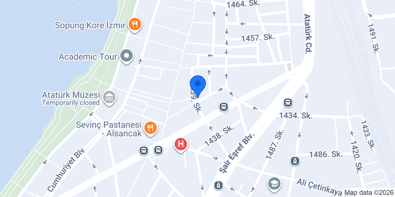 Alsancak Pide Pizza Lahmacun konumu