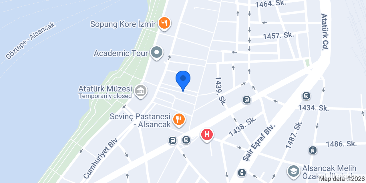 Şık Cafe Işıl konumu