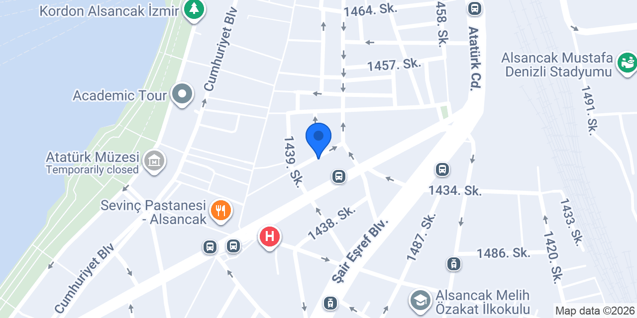 Loccake Russian Cakes & Cafe İzmir konumu