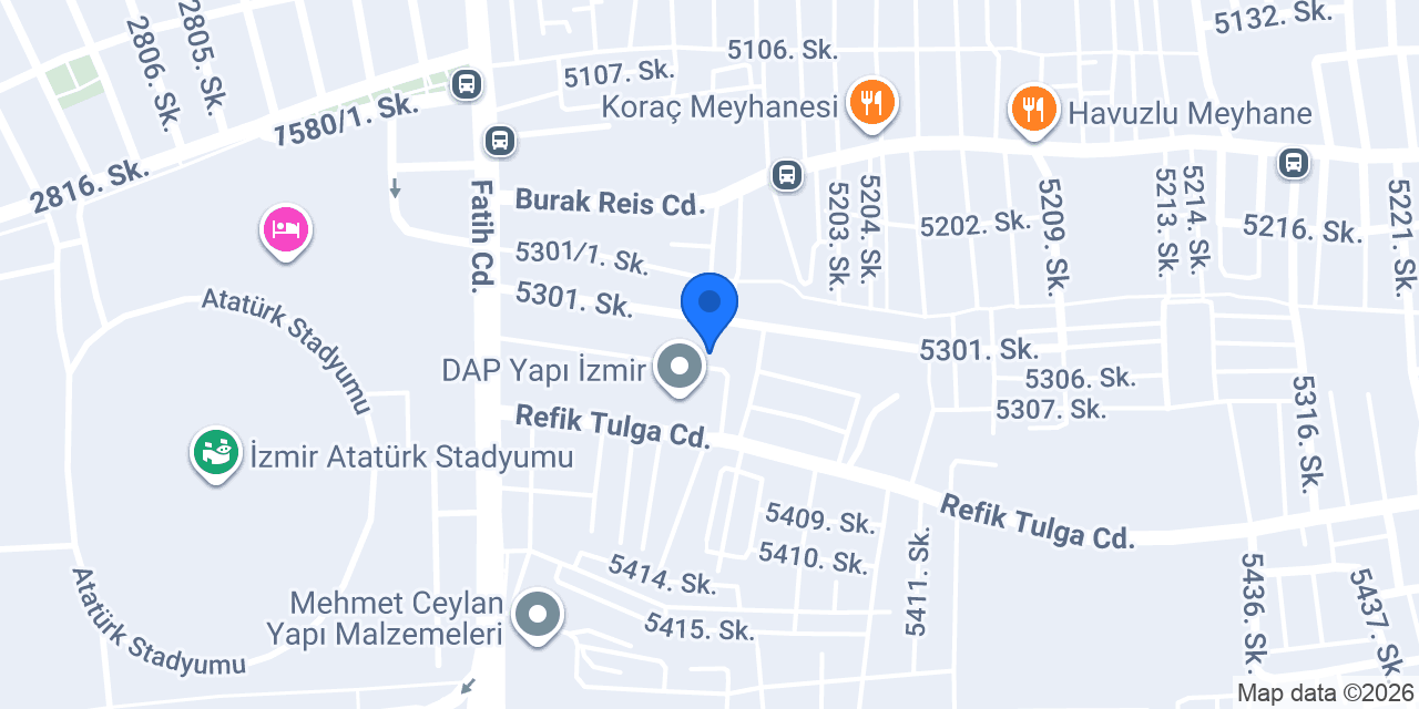 İzart Yapı Mimarlık Dekorasyon konumu