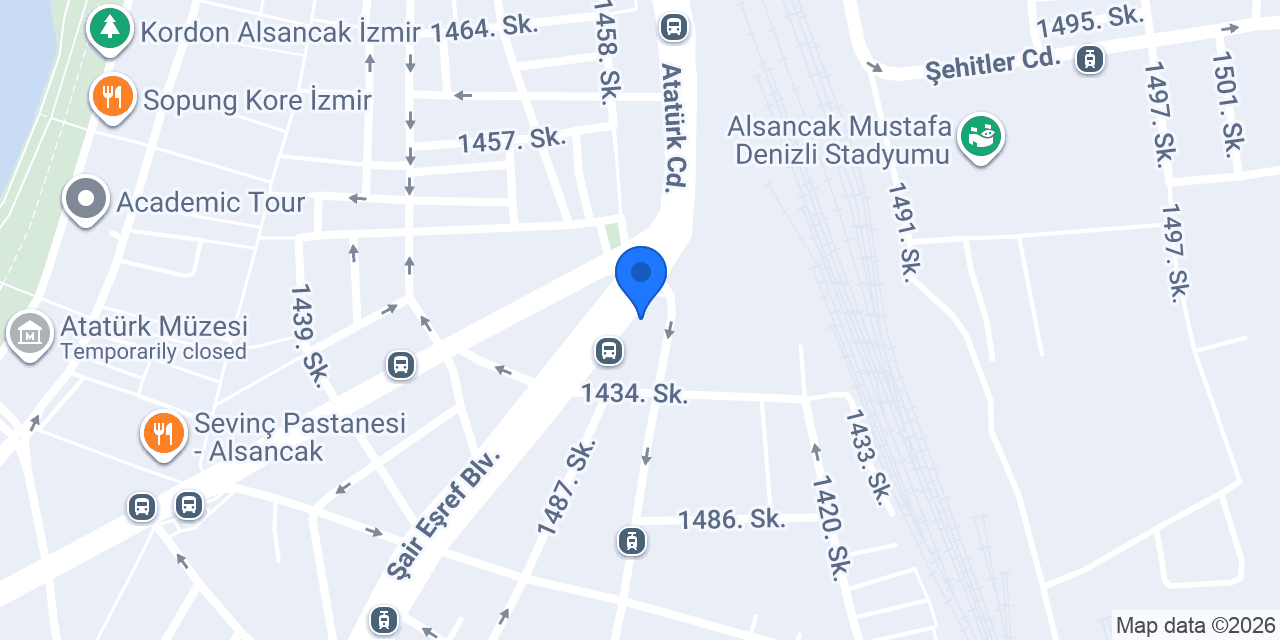 PET STORE ALSANCAK konumu